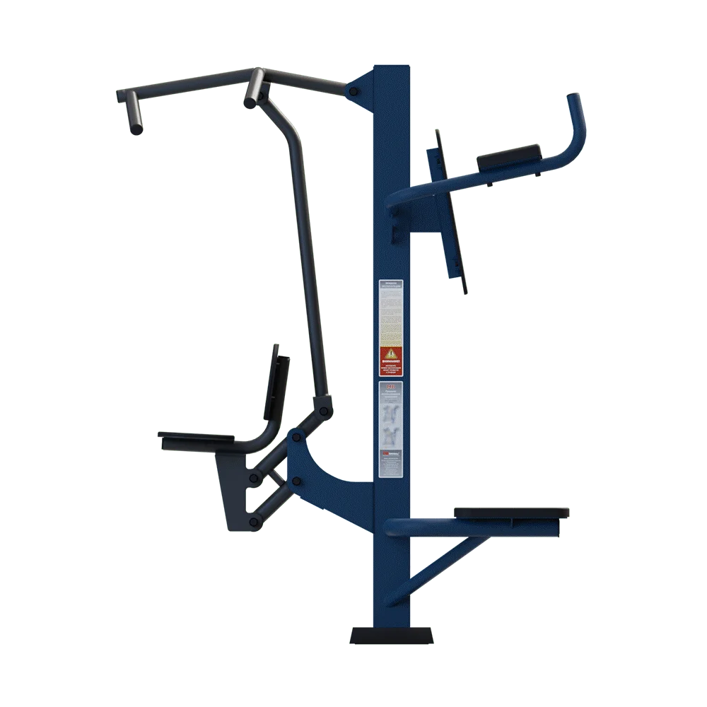 MB 7.03 - Duet / Combined Pull Down and Leg Raise Station