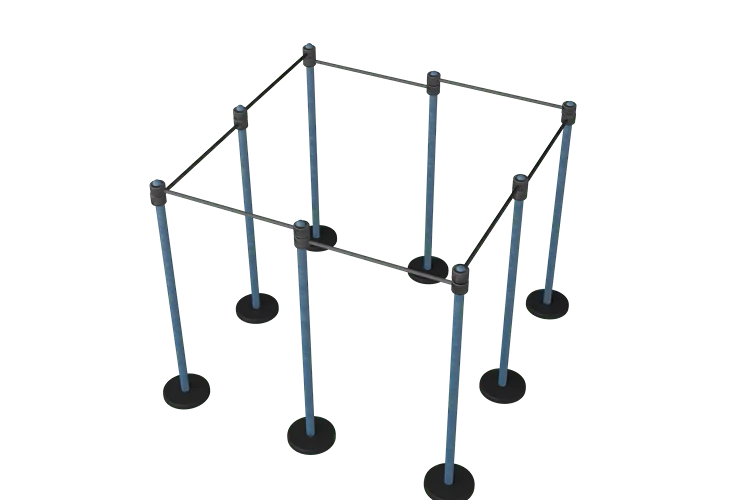 MB 7.60/8 Pull Up Bars Set