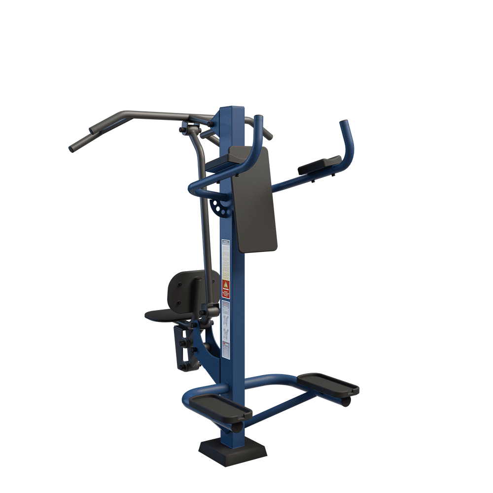 MB 7.03 - Duet / Combined Pull Down and Leg Raise Station