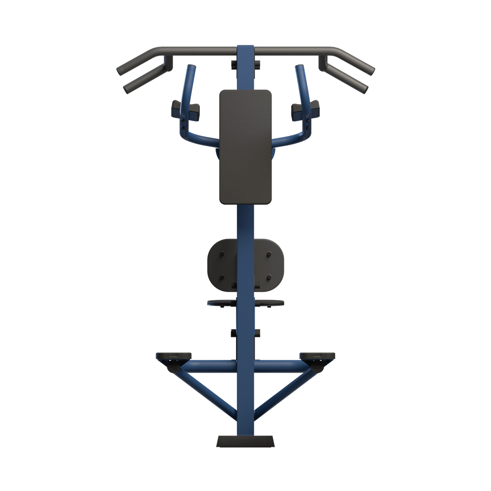 MB 7.03 - Duet / Combined Pull Down and Leg Raise Station