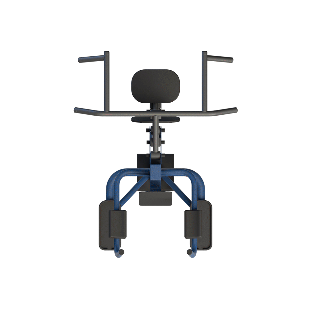 MB 7.03 - Duet / Combined Pull Down and Leg Raise Station