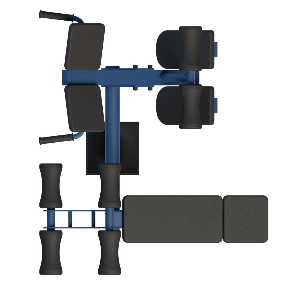 MB 7.13 - Presă (unghi de înclinație +20°) + Hyperextensie