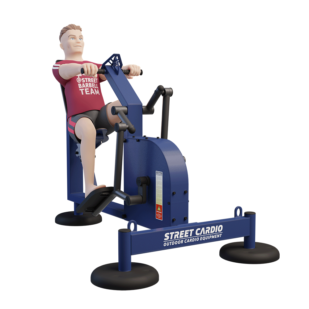 MB 7.80 - Bicicletă eliptică cu mecanism de încărcare fără inerție