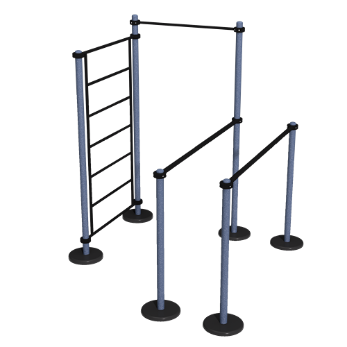MB 7.60/10 Combined Wall, Pull And Parallel Bars