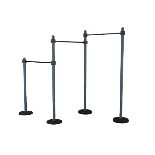 MB 7.60/18 Three Level Pull Up Bars
