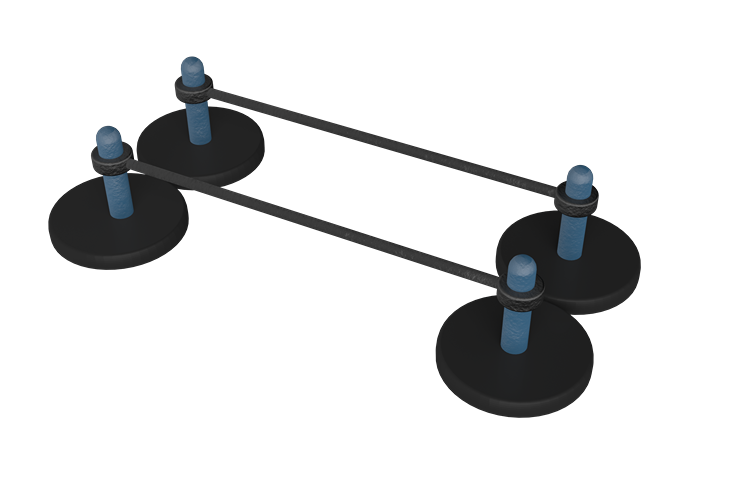 MB 7.60/5 Low Parallel Bars