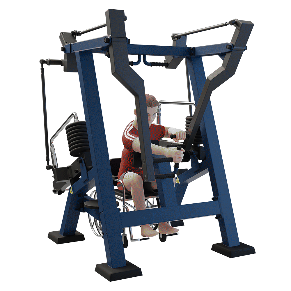 MB 7.37.3 - Tracțiune la Brâu din Poziție Șezândă cu Sarcină Variabilă