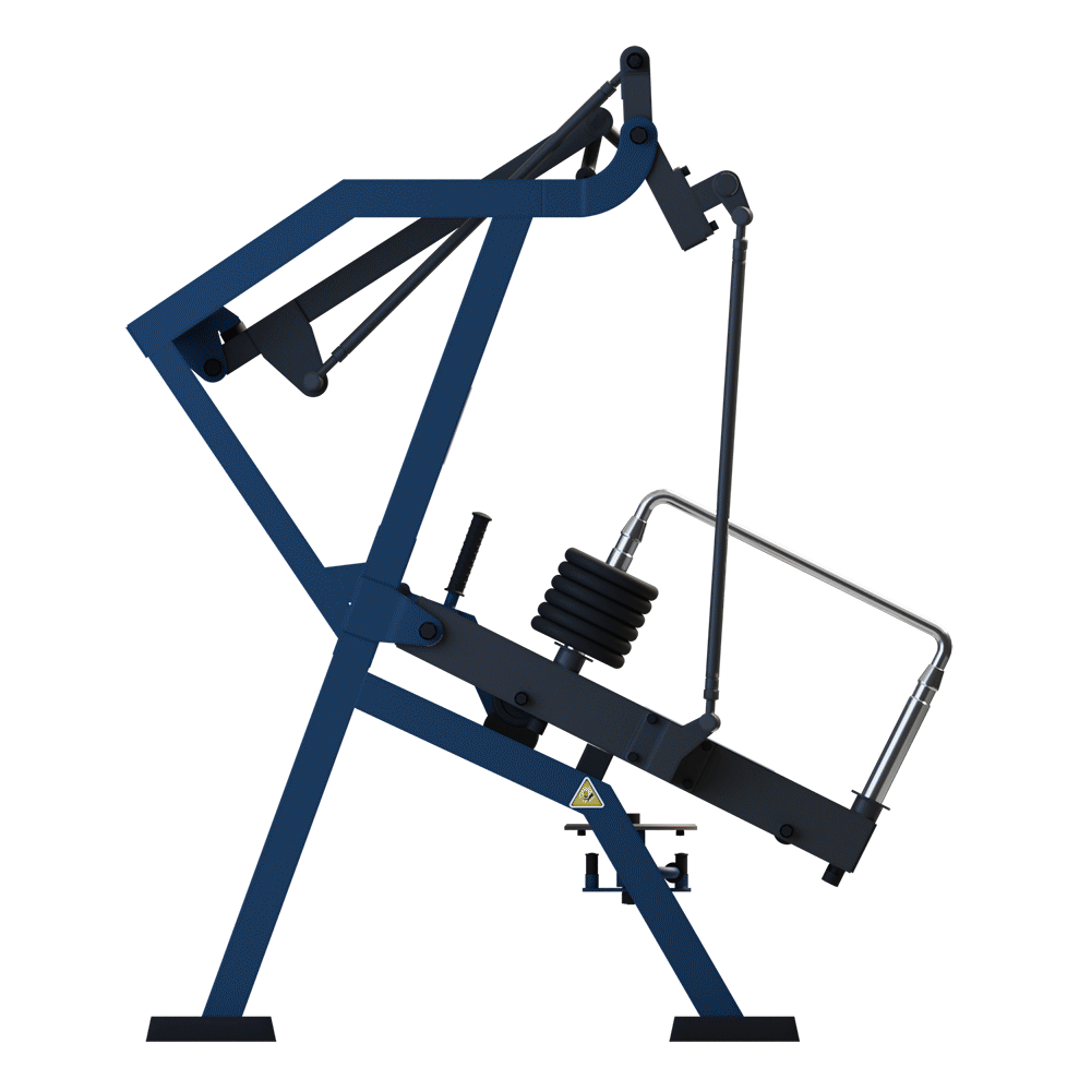 MB 7.38.3 - Tracțiune Verticală din Poziție Șezândă cu Sarcină Variabilă