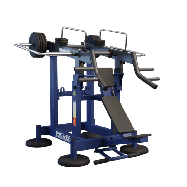 MB 7.75 Incline Bench Press at a 45-Degree Angle