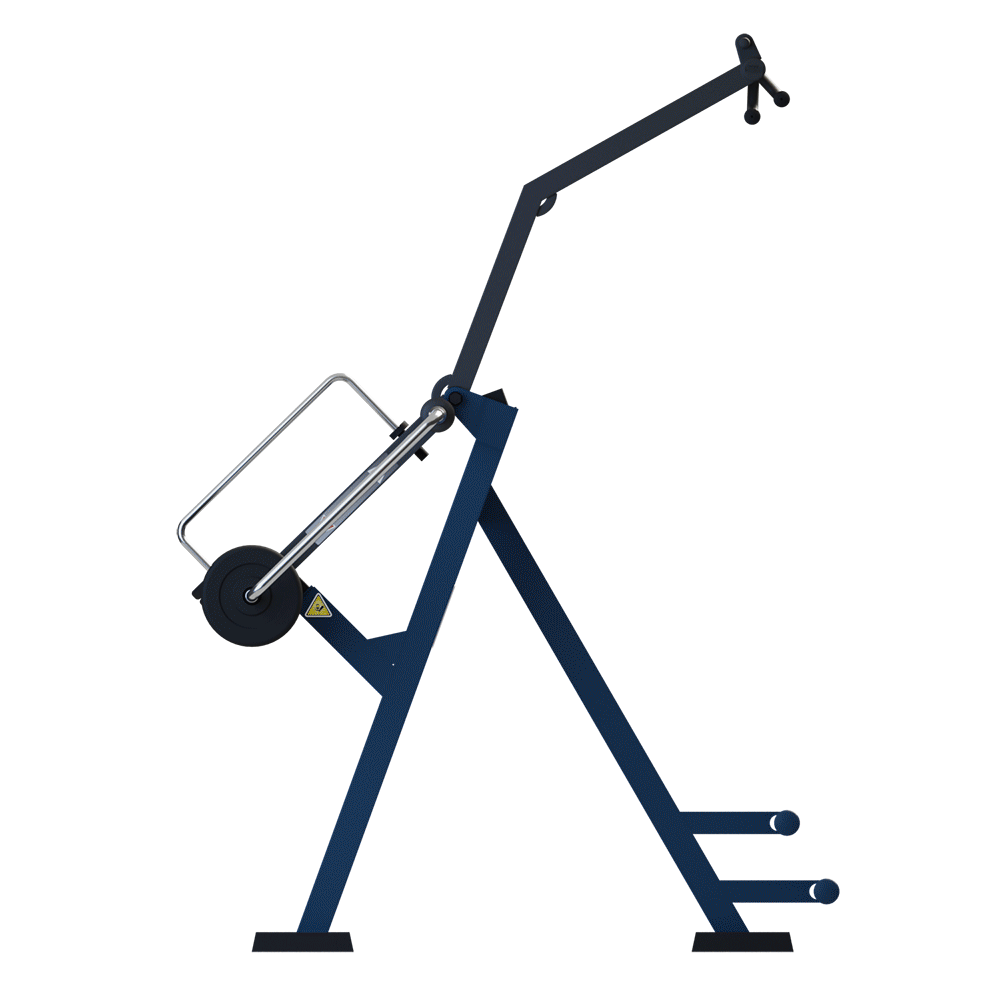 MB 7.38 - Tracțiune verticală în poziție verticală cu încărcătura ajustabilă