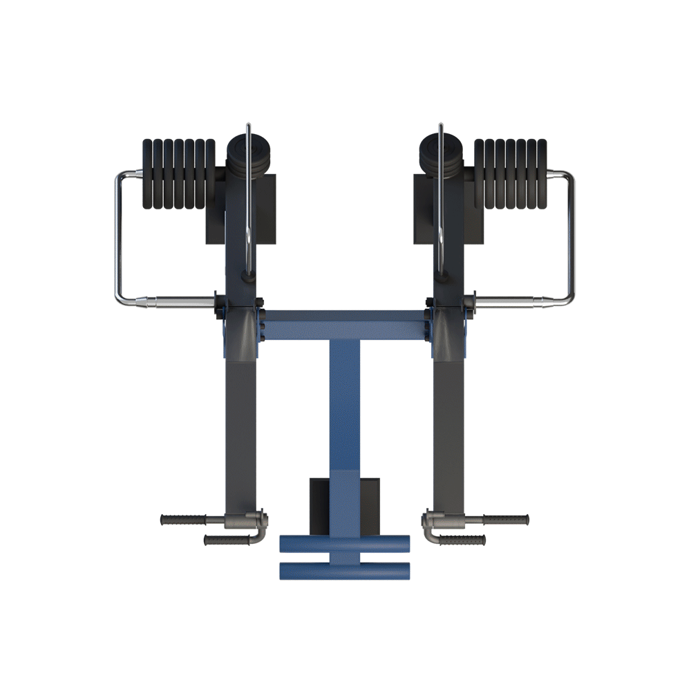 MB 7.38 - Tracțiune verticală în poziție verticală cu încărcătura ajustabilă
