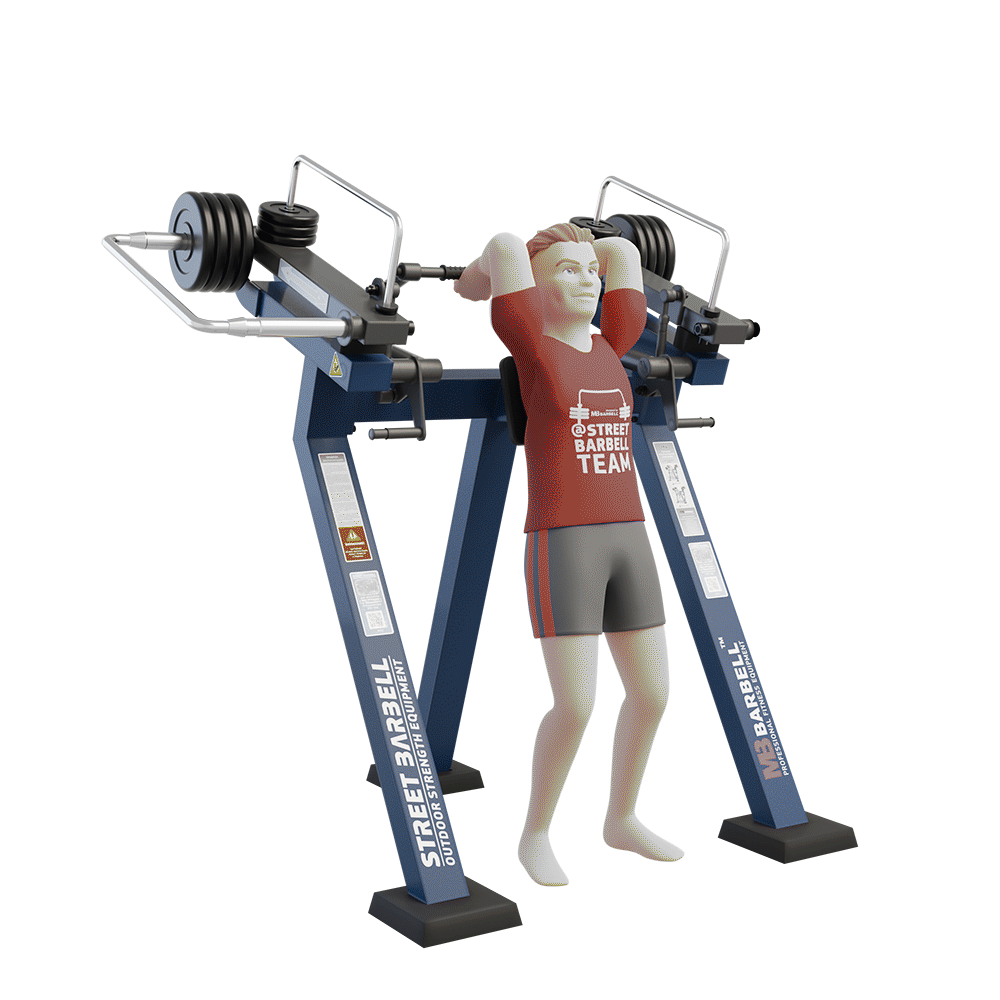 МВ 7.42 - Трицепс в положении стоя с изменяемой нагрузкой