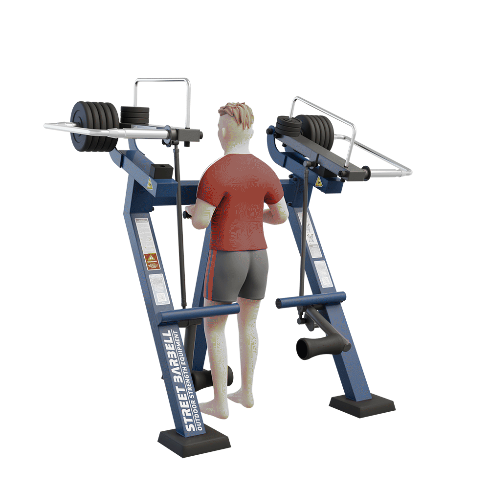 MB 7.44 - Extensie de picioare în poziție verticală cu sarcină ajustabilă