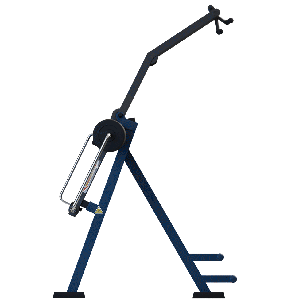 MB 7.55 - Tracțiune verticală convergentă în picioare