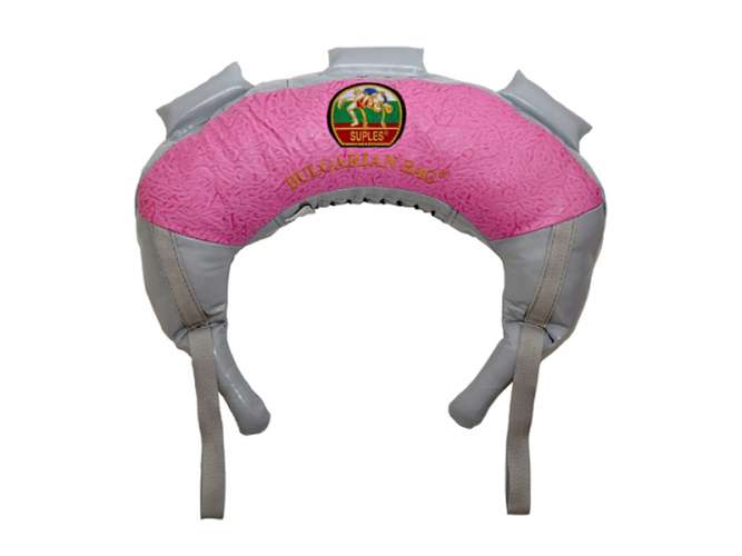 Geantă bulgărească Suples Original — vinil, mărimea XS (roz)