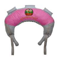 Geantă bulgărească Suples Original — vinil, mărimea XS (roz)