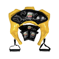 Sac bulgăresc Suples Strong — vinil, mărimea XS-S, culoare galbenă