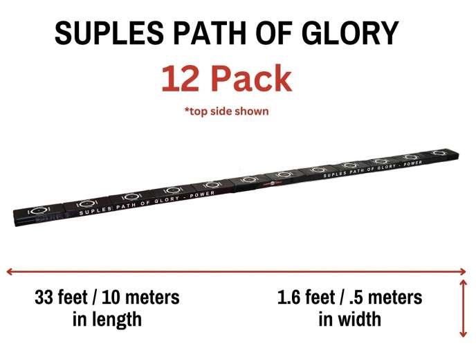 Suples Path of Glory — spumă (set de 12 bucăți)