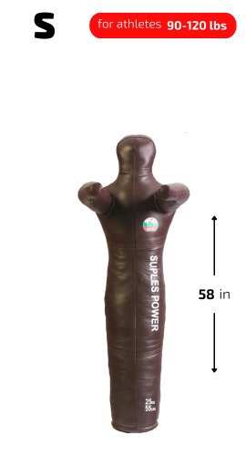 Suples Dummy *Power (Stump) din piele naturală