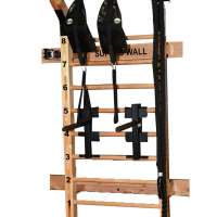 Package #2 Suples Wall *Wood, Friction Pulley, Dip Bar, & Wall Belts