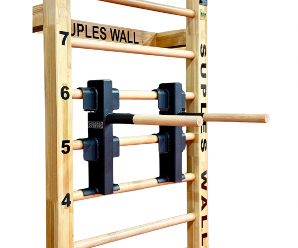 SUPLES WALL ACCESSORY – SUPLES WALL DIP BAR (wooden handles)