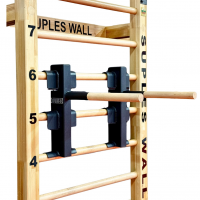 SUPLES WALL ACCESSORY – SUPLES WALL DIP BAR (wooden handles)