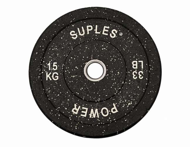 Suples Bumper Plates (pereche) – 2 x 15 kg / 33 lbs