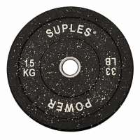 Suples Bumper Plates (pair) - 2 x 15kg/33lbs