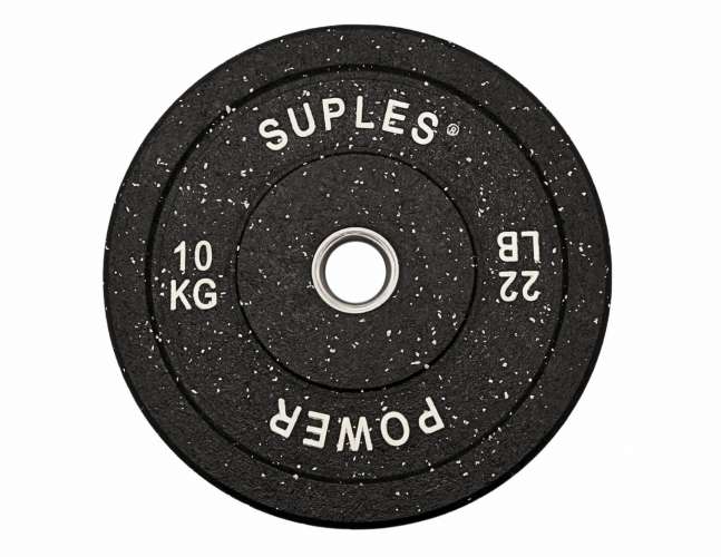 Suples Bumper Plates (pereche) – 2 x 10 kg / 22 lbs