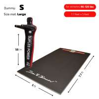 Манекен Suples *Power (Stump) из винила + коврик Home Gym