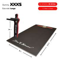 Манекен Suples *Power (Stump) из винила + коврик Home Gym