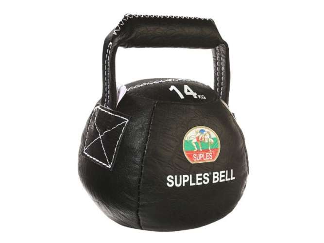Kettlebell suples din piele naturală, mărime l
