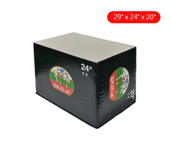Platformă Suples Box cu cauciuc antiderapant / 29″ × 24″ × 20″