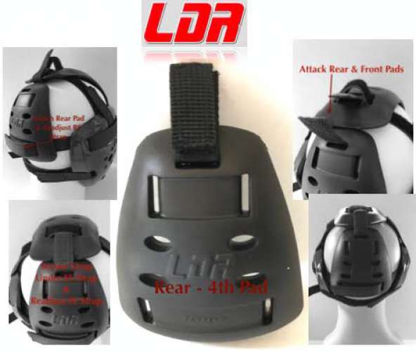 LDR Earguard XP 4 piese (cu protecție spate)