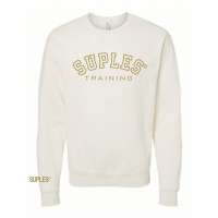 Bluza Suples Gold Training Crewneck — culoare crem